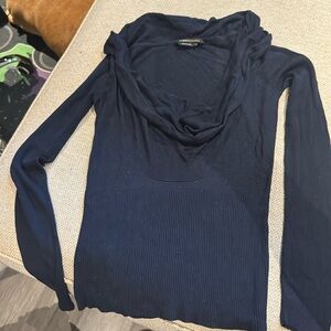 BCBGMaxazaria Cowlneck lightweight sweater